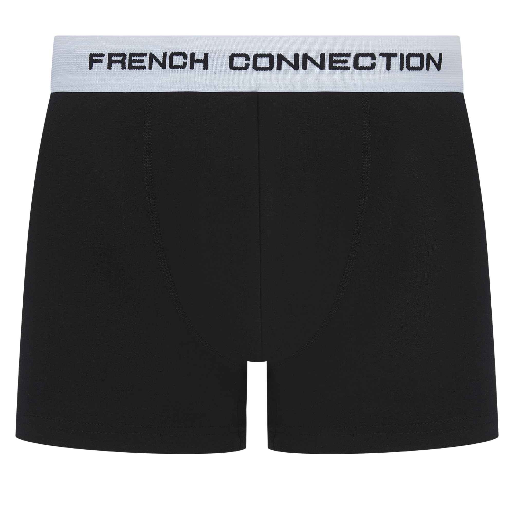 French Connection Boxer da uomo, confezione regalo, biancheria intima in cotone elasticizzato di alta qualità, traspirante e confortevole