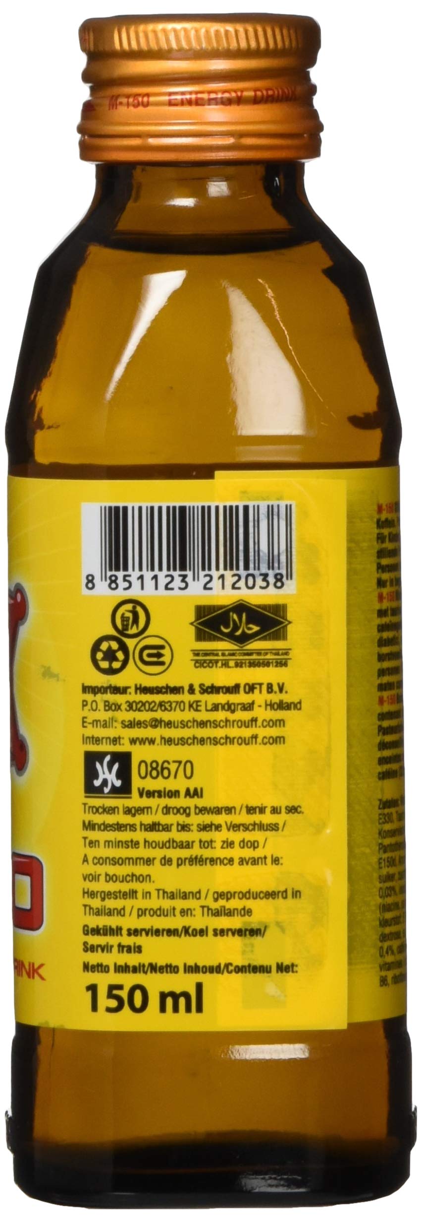 M-150 - Energie Getränk, 50er pack (50 X 150 ML)