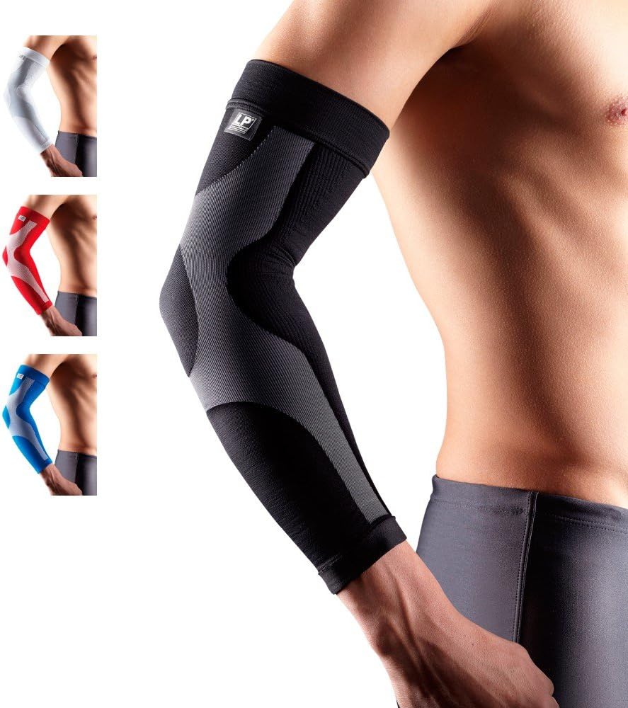 LP Support Power Long Sleeve Elbow Brace, Size L