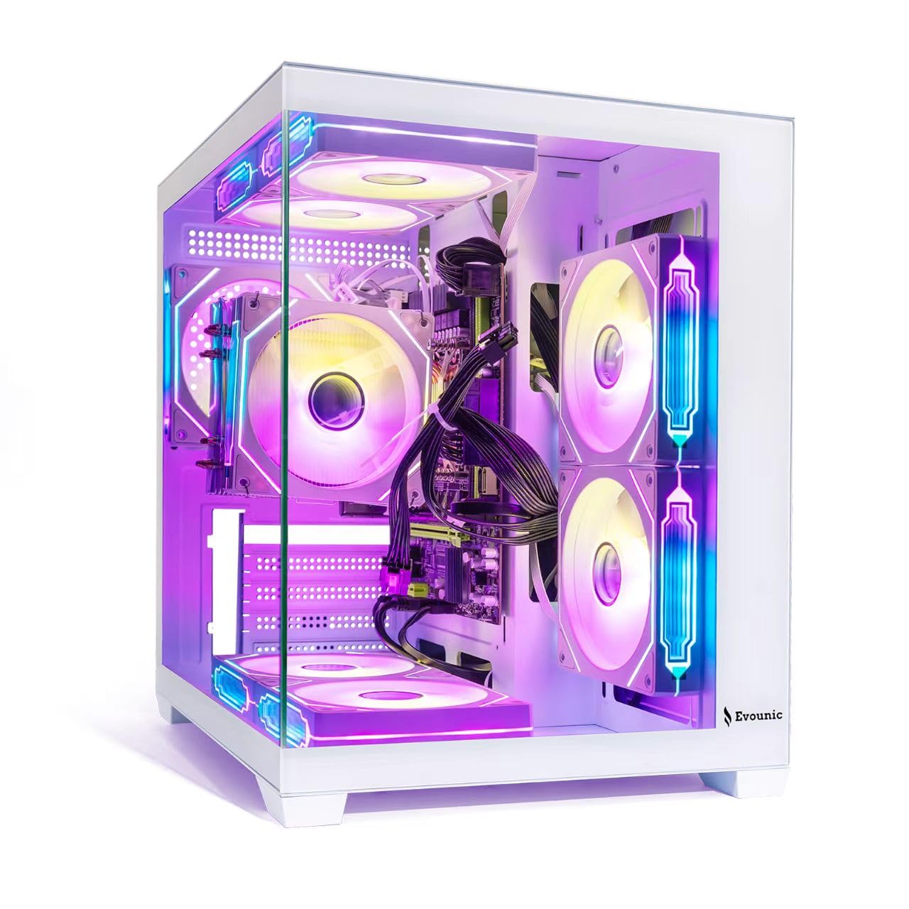 4K Gaming PC Desktop,Ryzen 5 5500 Up to 4.2GHz,16GB DDR4 RAM,GT1030 Graphics Card,1TB SSD Storage, 650W Power Supply,Windows 11 Pro - High Performance Computer for Gaming, Work, Study and Daily Use-image-40
