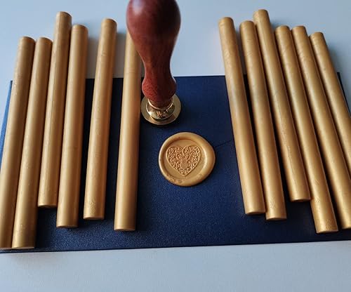 Miniatura 3 de 12 varillas de cera para sellar con pistola de pegamento para sello de cera, palitos de cera PORXFLY Seal ideales para sobres de tarjetas, envoltura