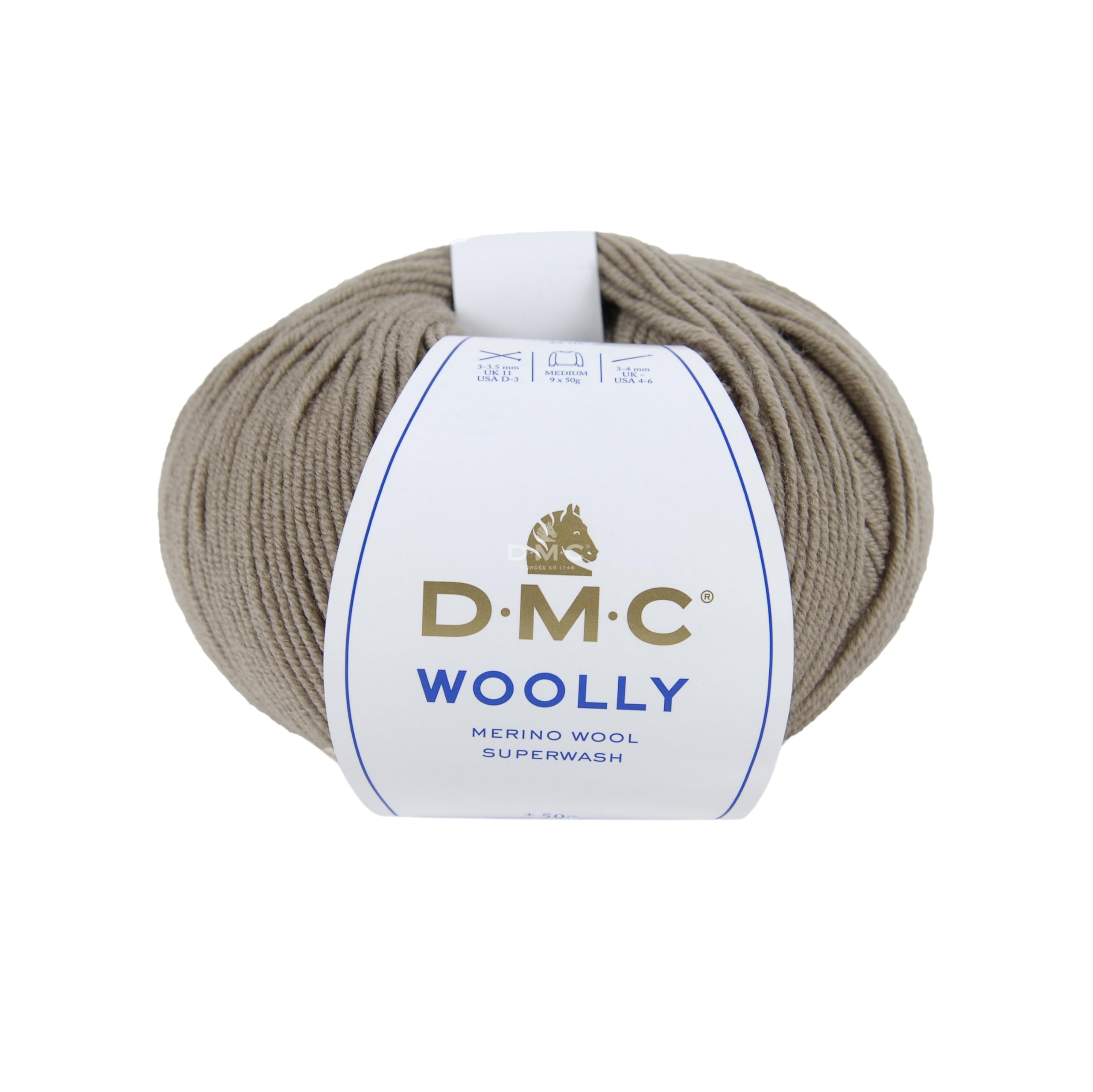 DMC Woolly Laine Merinos - 50gr - Pelote De Fil à Tricoter - N°131