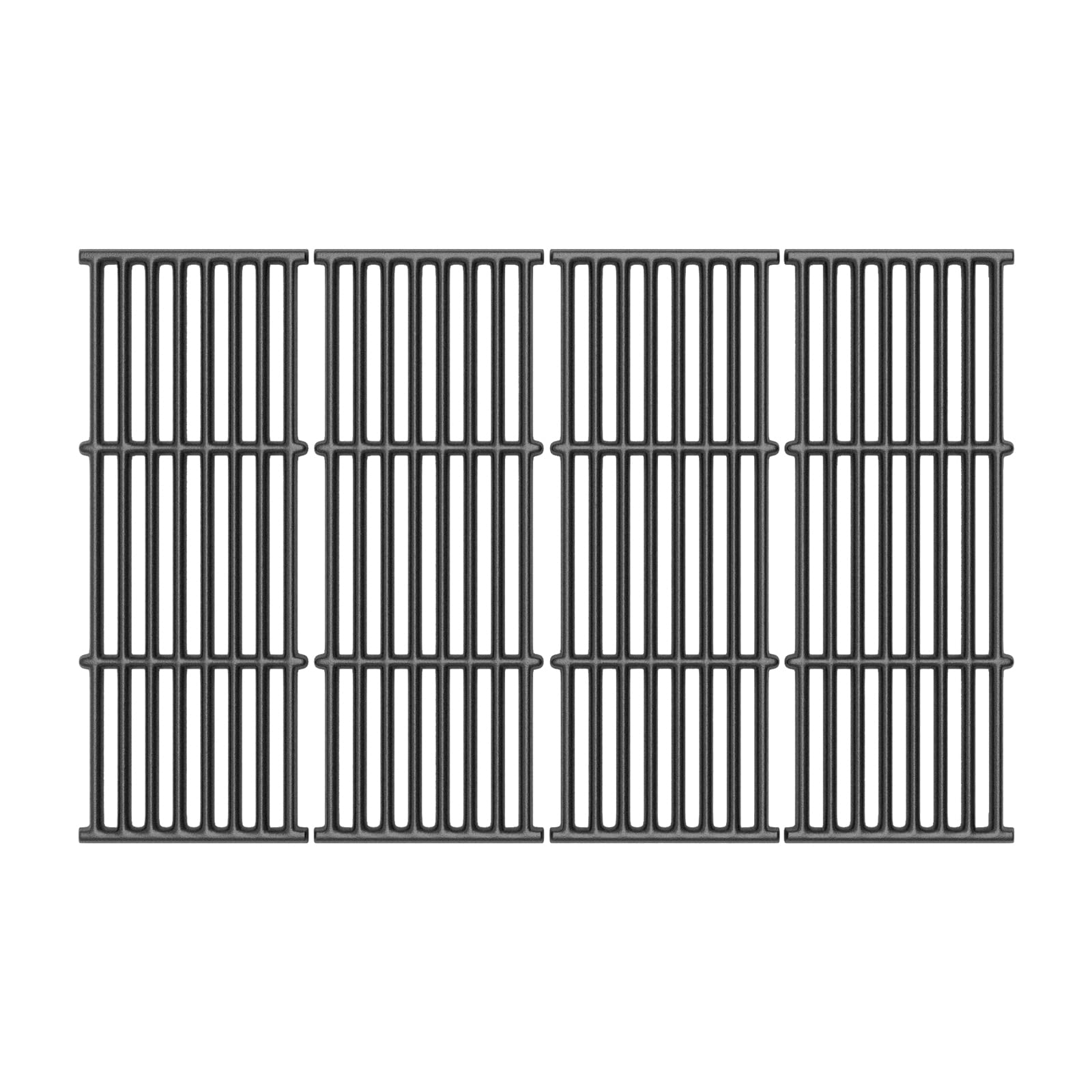 BBQ-PLUS 17 3/8" Cast Iron Cooking Grates for Broil King Baron 440 320 340 420 S420 S320 Grill,Grill Grid Grates Replacement Parts for Huntington and Others Select Gas Grill Models