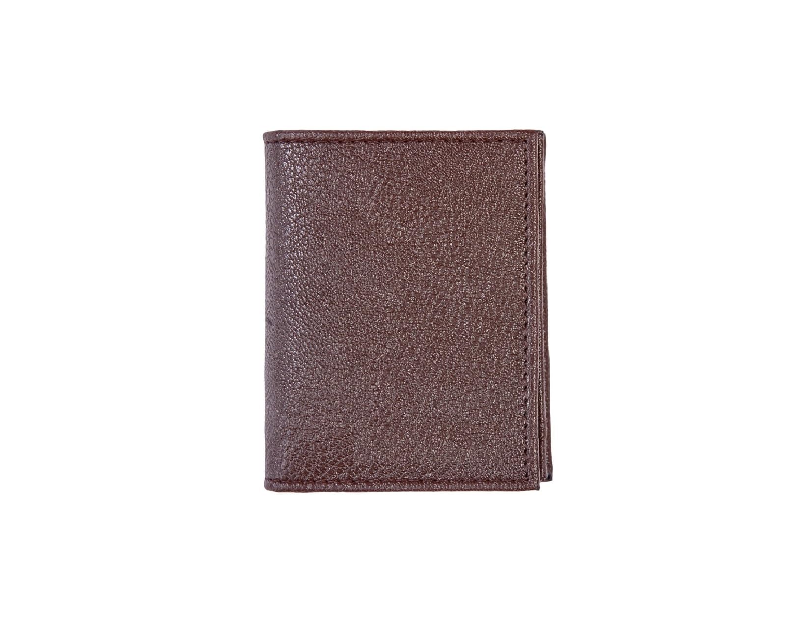PULeather Coffee Brown Credit Card Holder||RFID ATM Card Holder||Money Clips for Men and Women-image-42