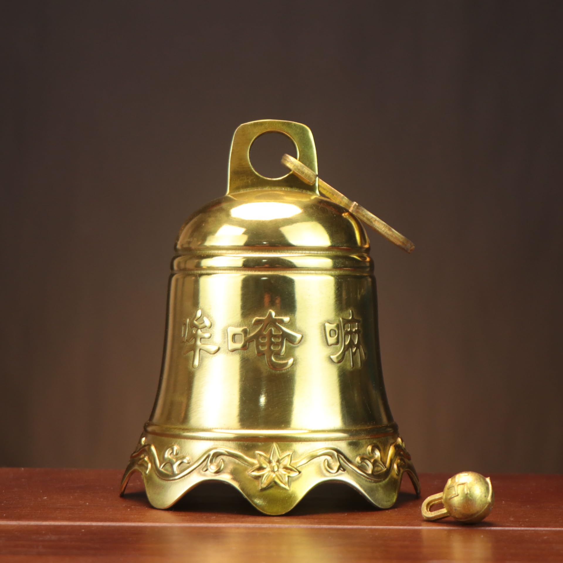Estatua de bronce antiguo con detalles dorados, decoración de meditación zen para sala de estar, spa o estudio de yoga, centro de mesa, dormitorio, oficina, hogar, Feng Shui (19 cm, 1)