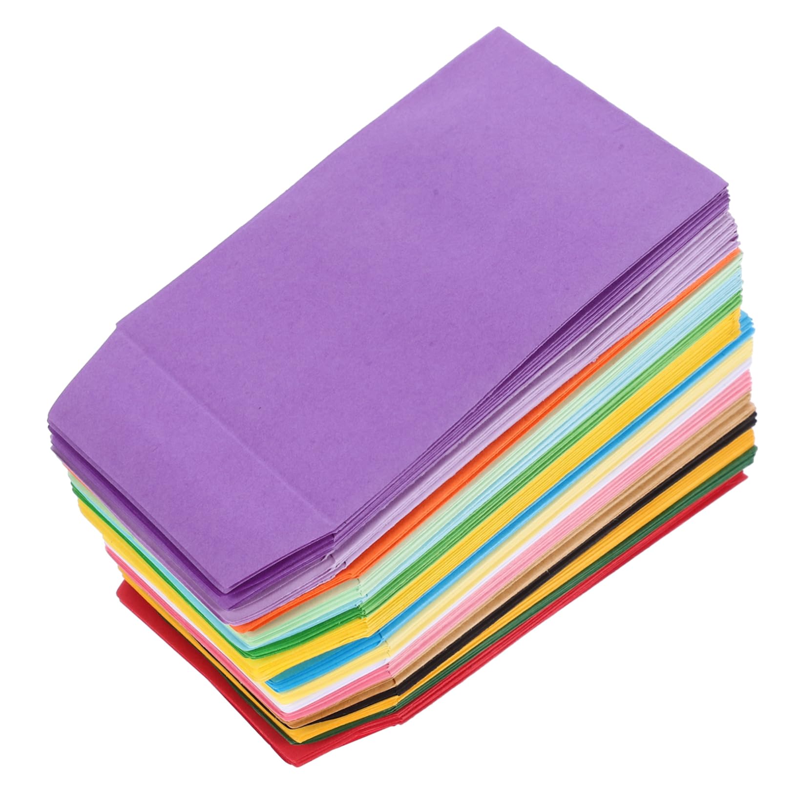 Alipis 5 Set Busta Di Semi Colorato Minuscolo Carta Da Imballo Per Il Trasloco Materiale Scolastico Borsa Buste Di Carta Buste Per Little Envelopes Carta Kraft 160 Pezzi * 5