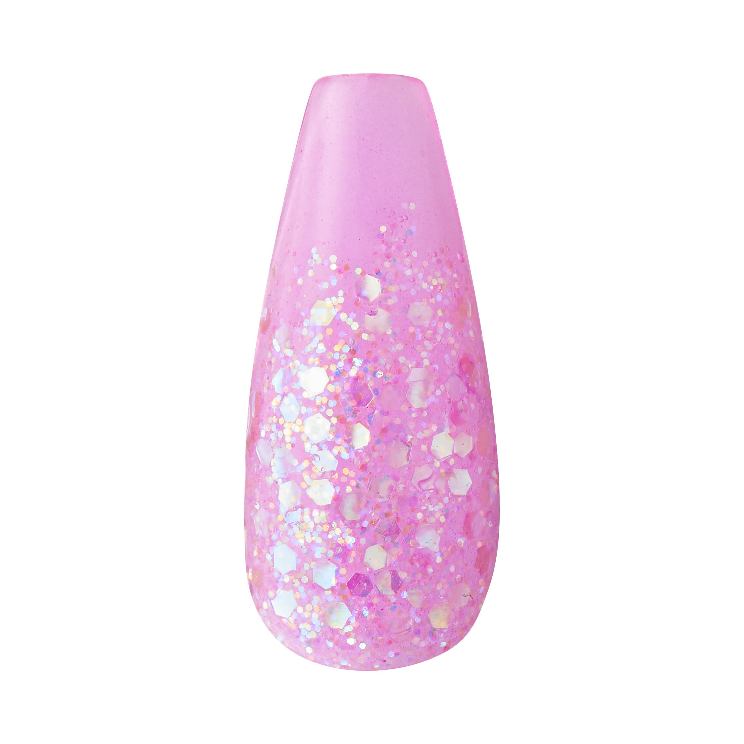 KISS Jelly Fantasy Translucent Sculpted Press-On Nails with Glue
