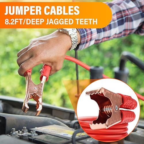 Miniatura 3 de Kit de herramientas de emergencia para automóvil, kit de herramientas de asistencia en carretera, herramienta de seguridad para vehículos con faro,