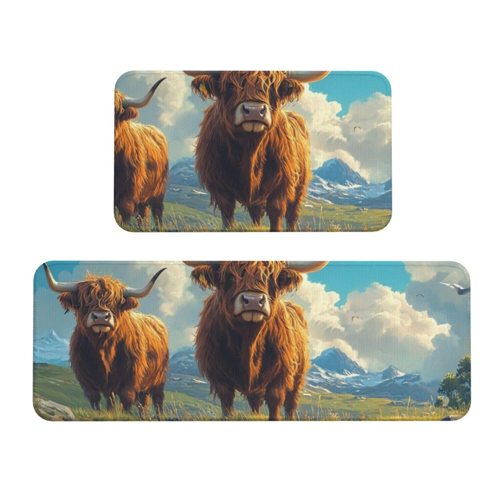Tapetes de cocina cómodos de gran tamaño, alfombras acolchadas lavables de alta calidad