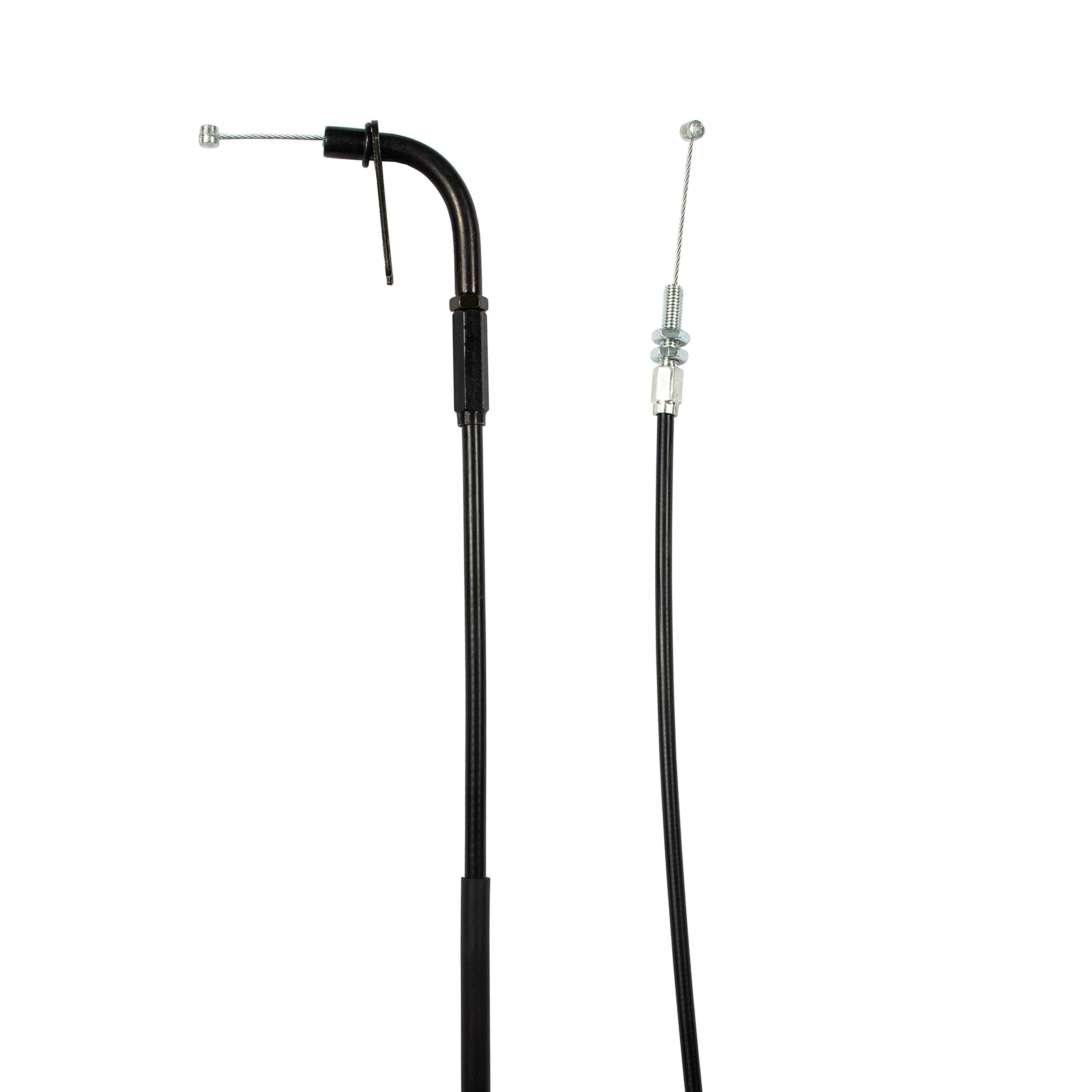 Amazon.com: MOTOMASTER Motorcycle Throttle Cable SET Compatible