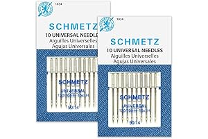 SCHMETZ Universal Household Sewing Machine Needles - Size 90 Quilting and Precision Machine Needles