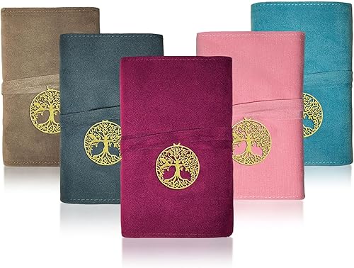 Knana 5pcs Tarot de terciopelo Tarot Tarot Bolsas y Bolsas Tarot Accesorios - Árbol