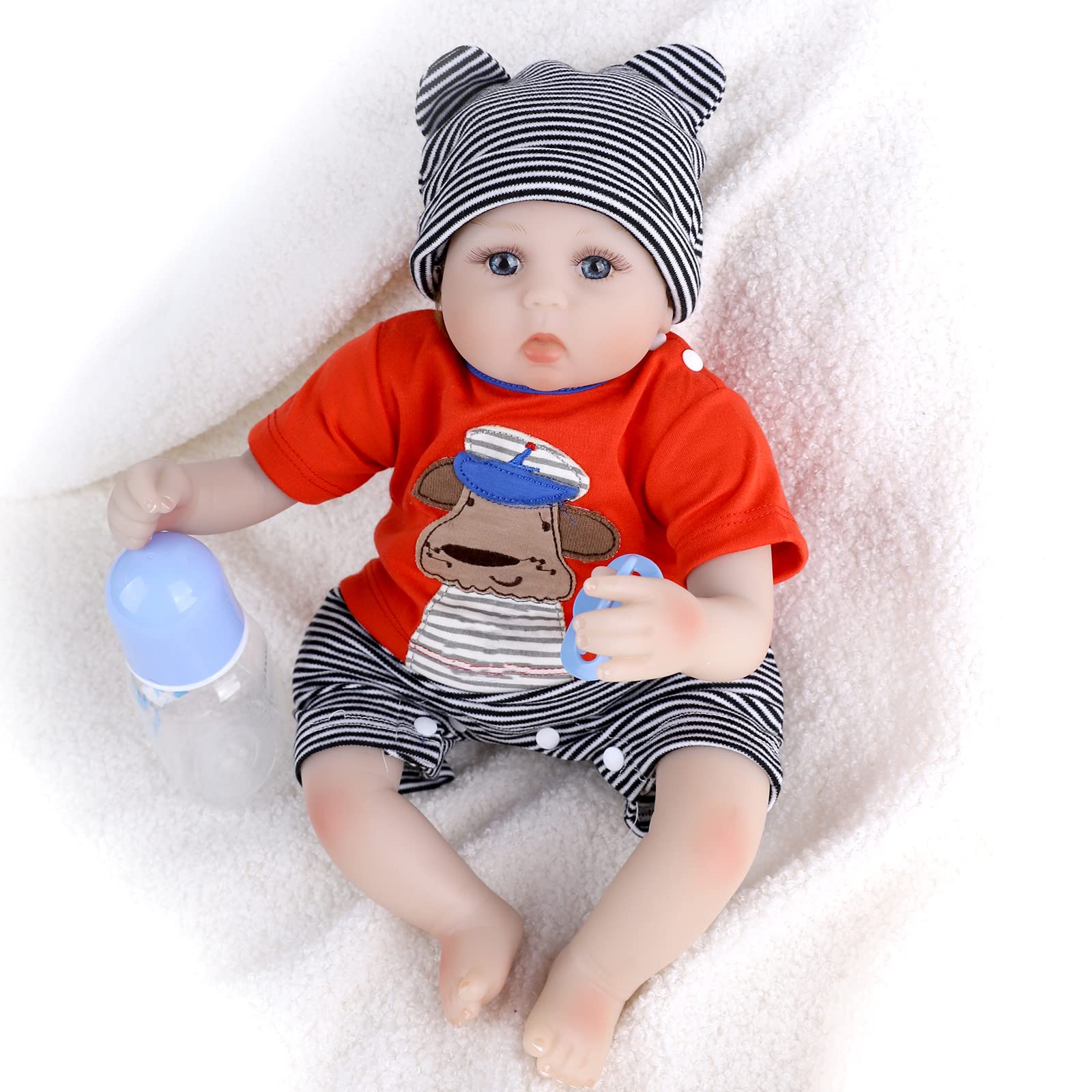 Buy ZIYIUI Realistic Baby Dolls 18 inch 45CM Full Body Silicone Vinyl