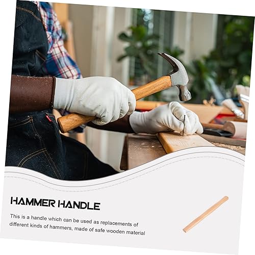 Miniatura 8 de KONTONTY Portafilter - Martillo de garra de hacha de camping, martillos de madera, hacha de jardinería, martillo de bola de repuesto para martillo