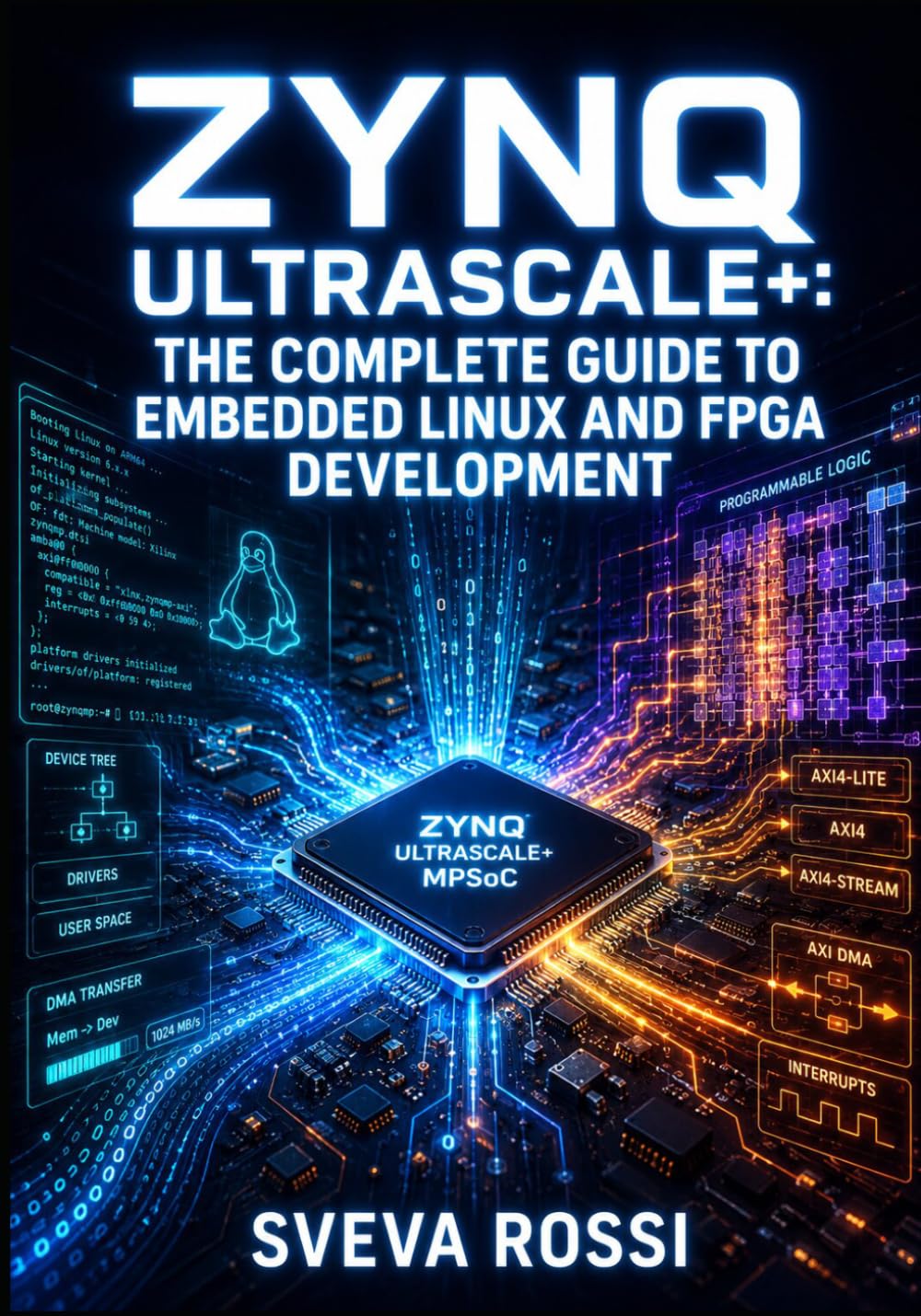 ZYNQ ULTRASCALE+: THE COMPLETE GUIDE TO EMBEDDED LINUX AND FPGA DEVELOPMENT: Design with Vivado, Configure PetaLinux, Program AXI Peripherals, and Deploy Real-Time Apps on MPSoC