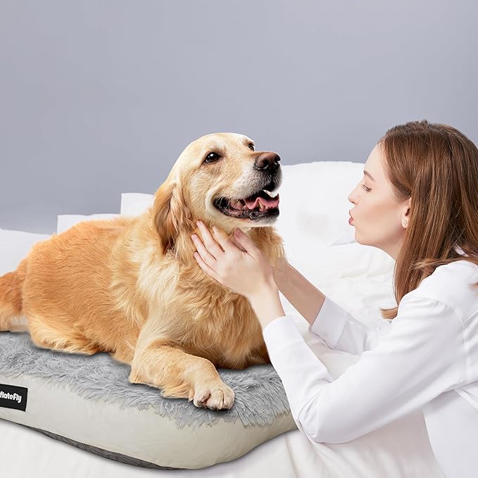 Cama para Perro Grande Lavable con Colchón Inflable miniatura 7