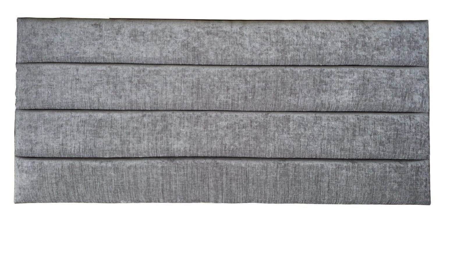 Hi-Q Furnishings 4ft6 Vienna 24" Crush Special Designed Headboard UK Manufactured. (Cream)