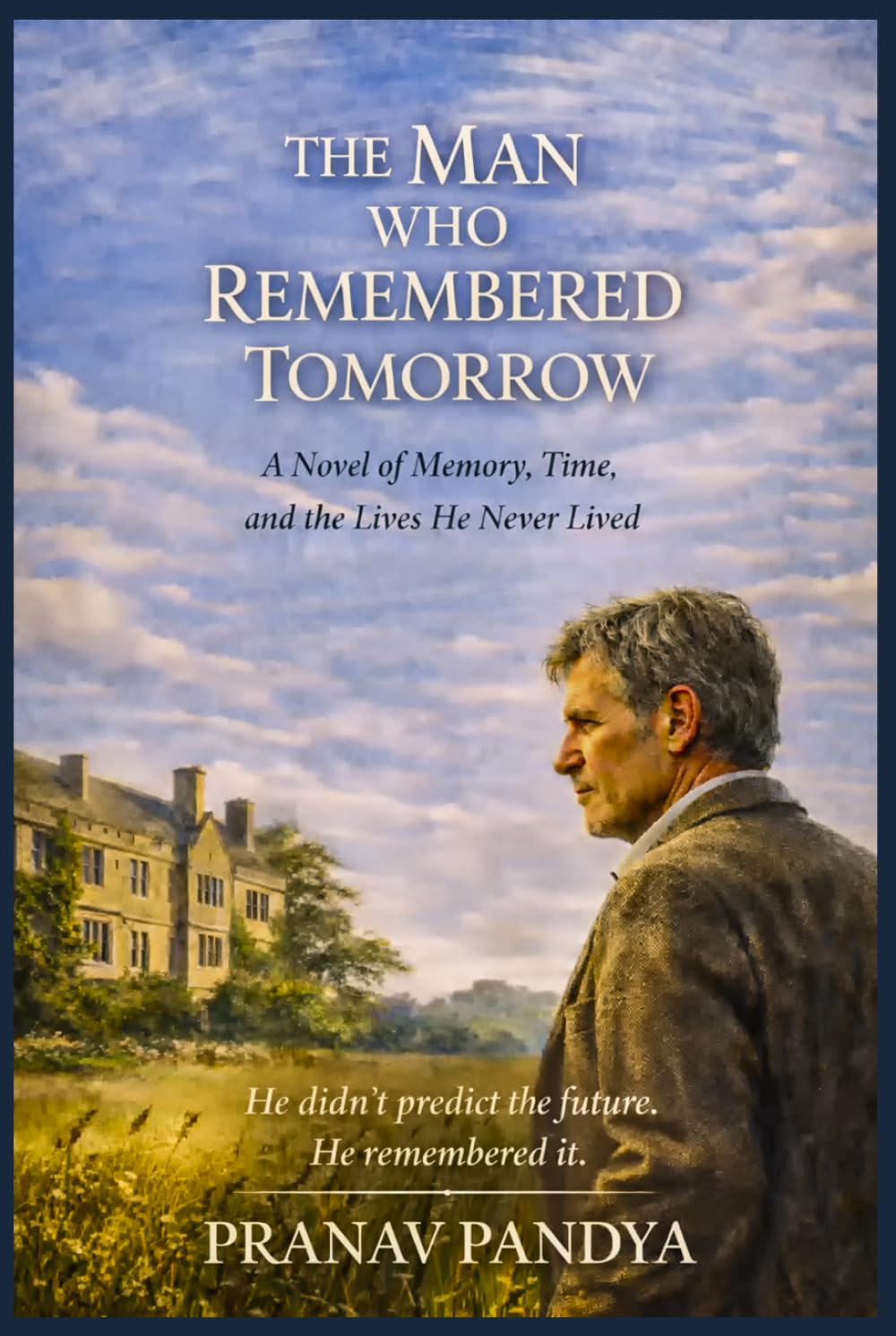 THE MAN WHO REMEMBERED TOMORROW A Novel of Memory, Time, and the Lives He Never Lived: He didn’t predict the future. He remembered it.