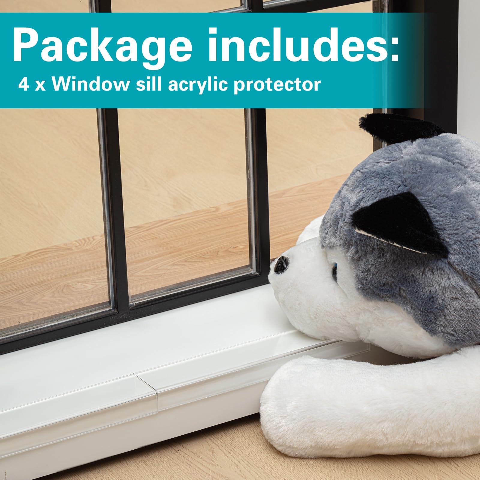 Baseboard Protector Protecto Clear Window Sill Protector X