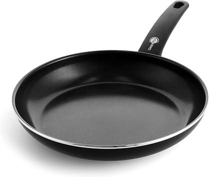 GreenPan Cambridge k zartma tavas  28 cm, sa l kl  seramik yap maz kaplama, PAS i ermez, ind ksiyonlu ocaklara uygun, bula k makinesinde y kanabilir, siyah