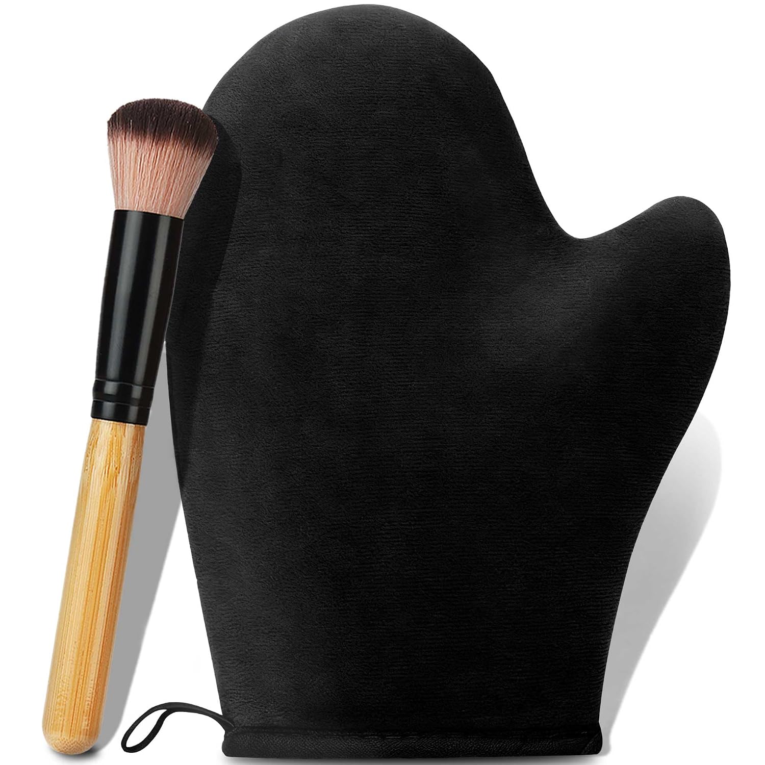 Tanning Mitt Self Tanner Mitt 2 in 1 Set Self Tanning Mitt – Tanning Glove Self Tan Mitt Tanning Mitts Self Tanner Brush Self Tanner Glove for Face,Body
