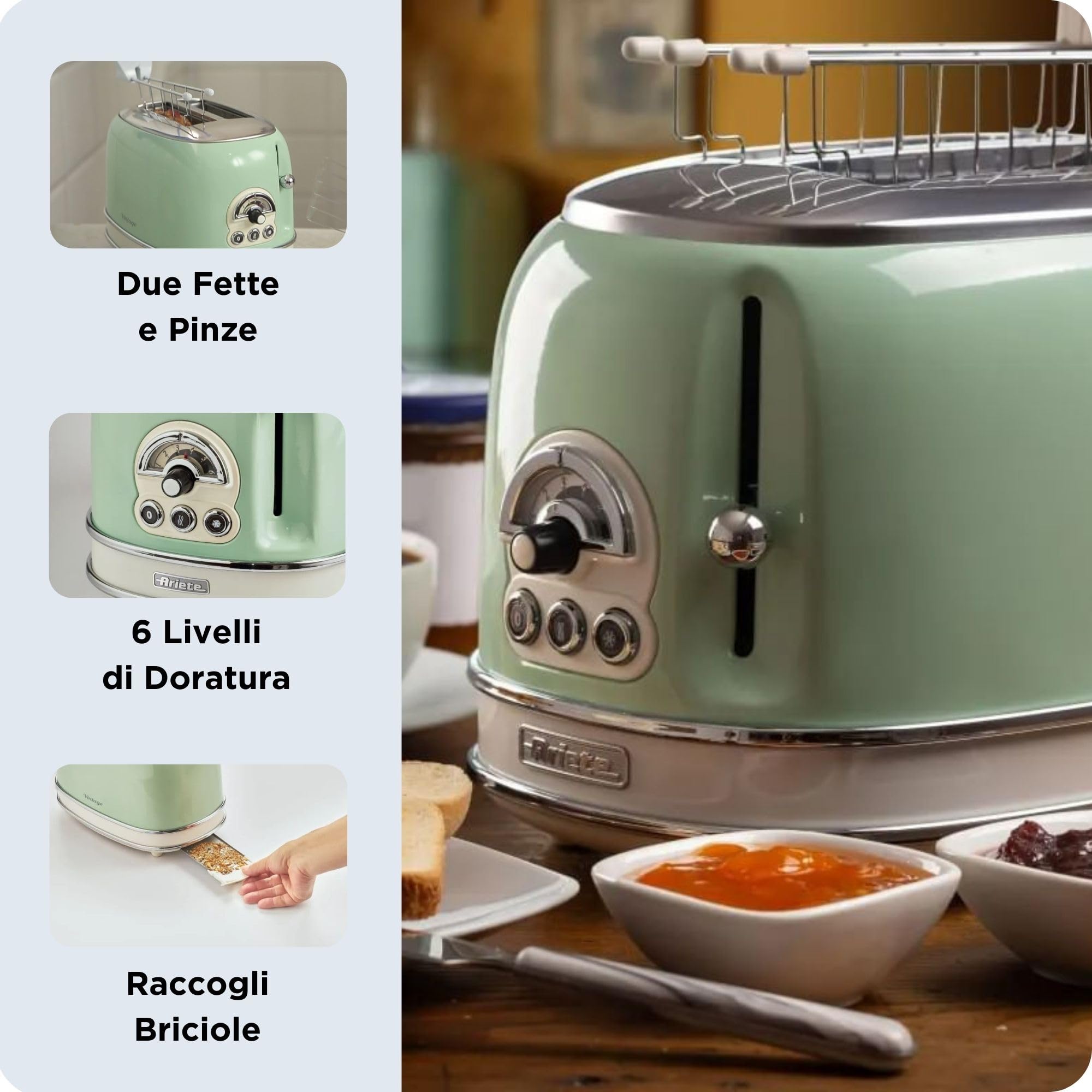 Ariete 0155/15 Vintage Broodrooster Recensie - Prachtig Design Met Handige Functies