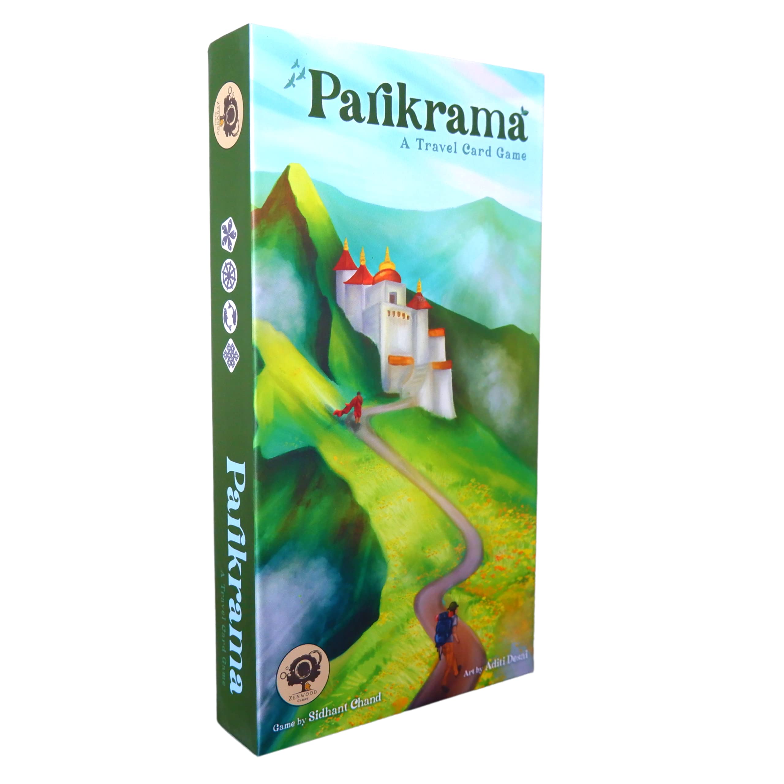 Zenwood Games - Parikrama | A Travel Card Game | 2-5 Players, Age 14+ | Strategy Board Game for Adults | Abstract Rummy Style Set Collection Mechanisms | Teens and Children (B0B81P78XB) Amazon Price History, Amazon Price Tracker