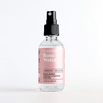 organic rosewater spray