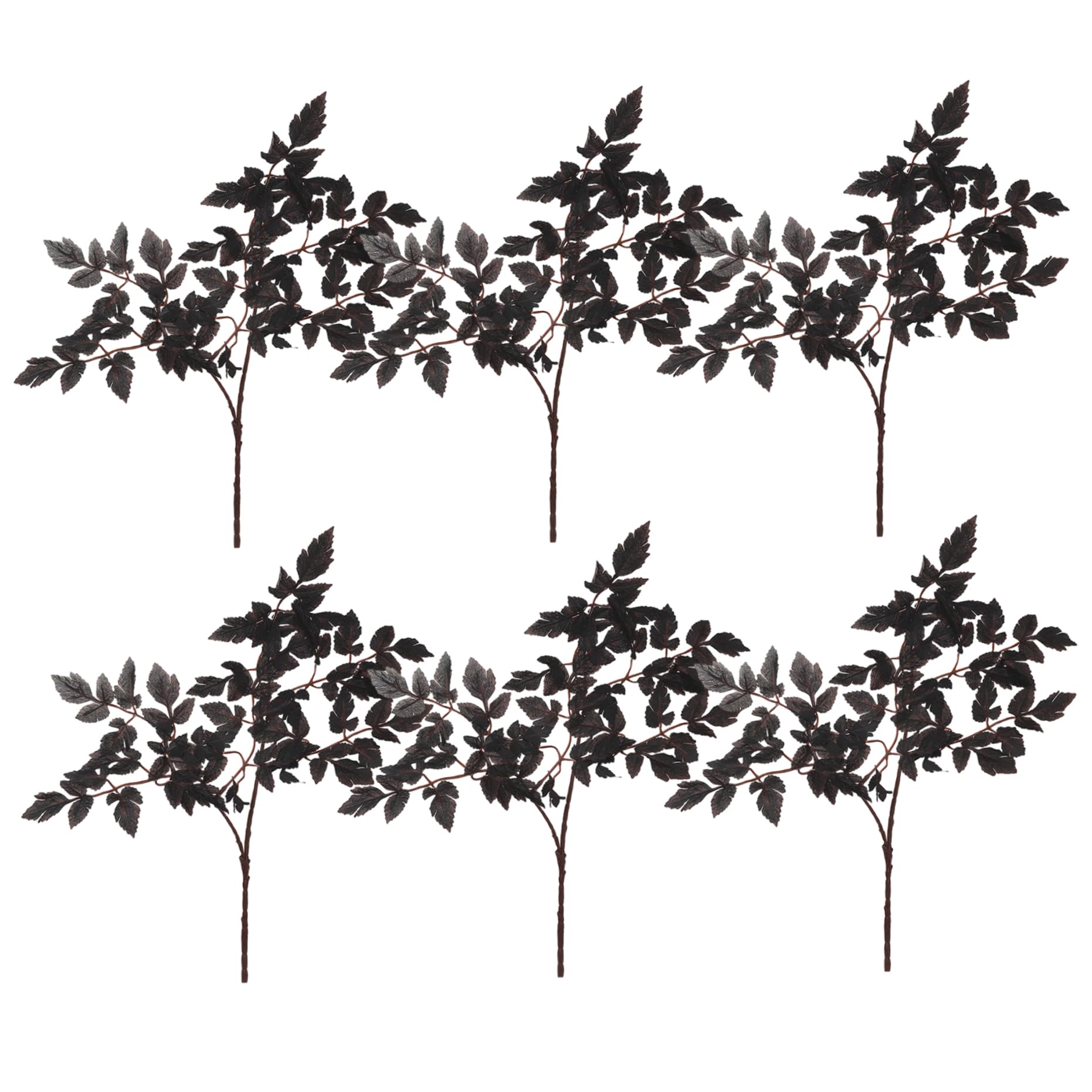 CAKEEYUM 6PCS Branches for Vase, 18 Inch Dusty Plum Berry Stems, Faux Fall Leaves Decor for Home Decor Branches for Vase, Artificial, Dusty Plum Stems, Faux, Berry, Branc