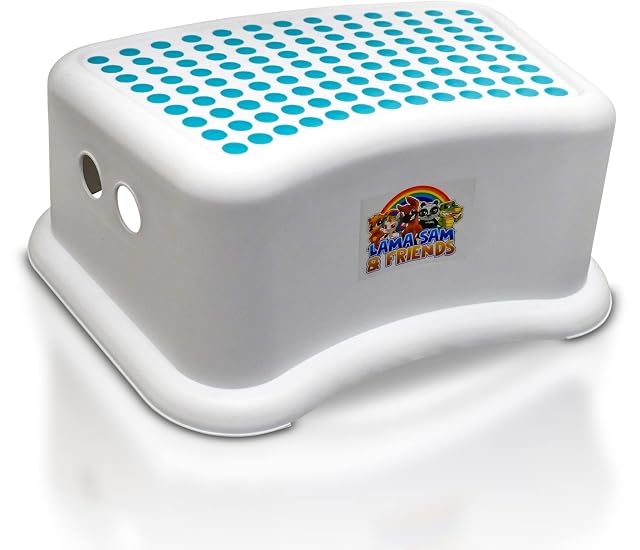 Dr. Wellthy - Potty, Children's Bathroom Stool, Kids Step Stool, Toddler Step Stool for Boys and Girls - Secure Non-Slip - Bathroom Step Stool - Step Stool for Kids - Non-Toxic Plastic Foot Stool