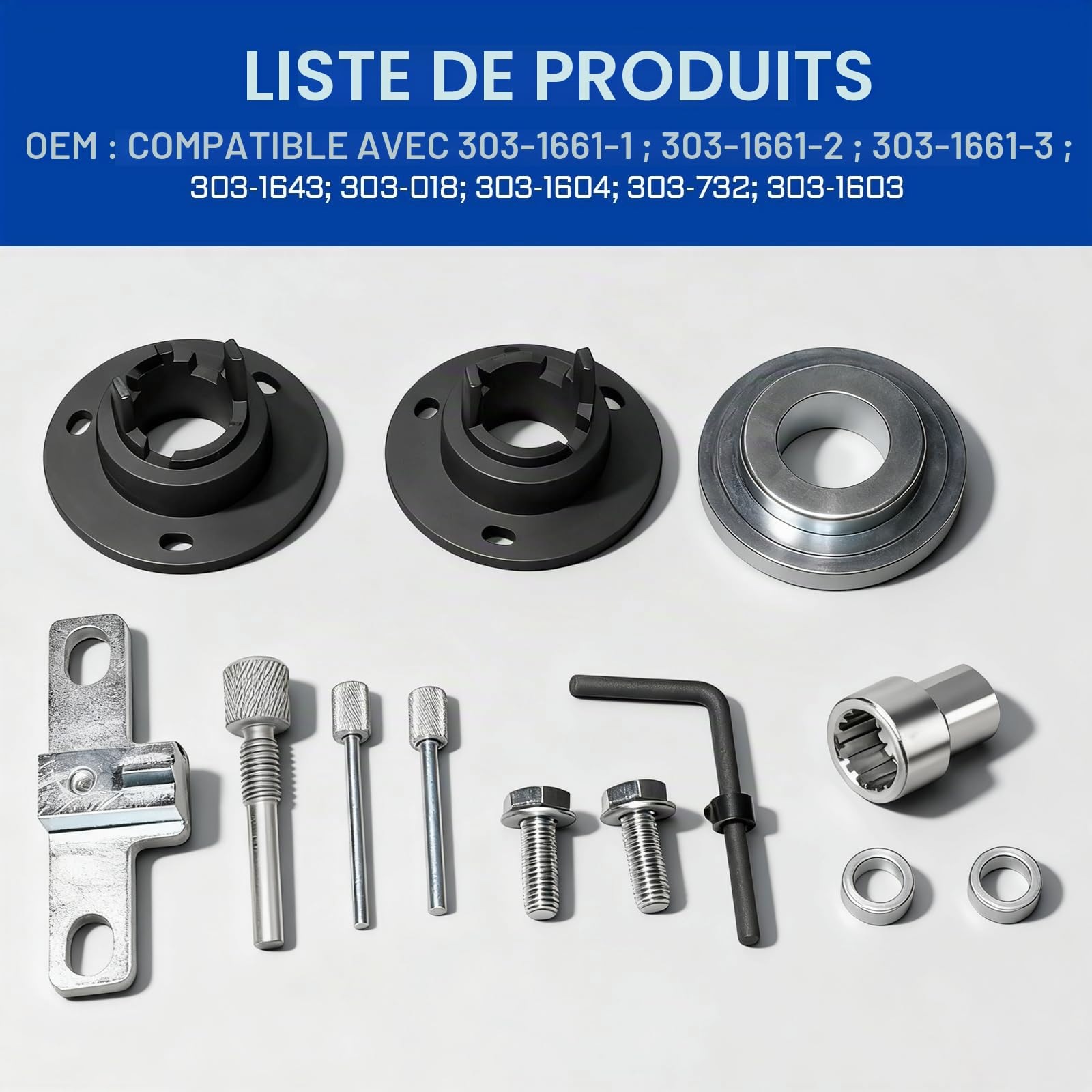 Kit Calage Distribution Compatible avec Ford 1.0L Ecoboost