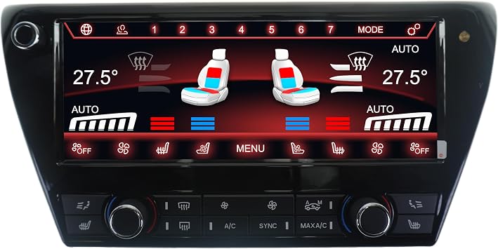 Compatible with BMW X1 F48 8.8 Inch Touchscreen Climate Control Panel AC Control Panel