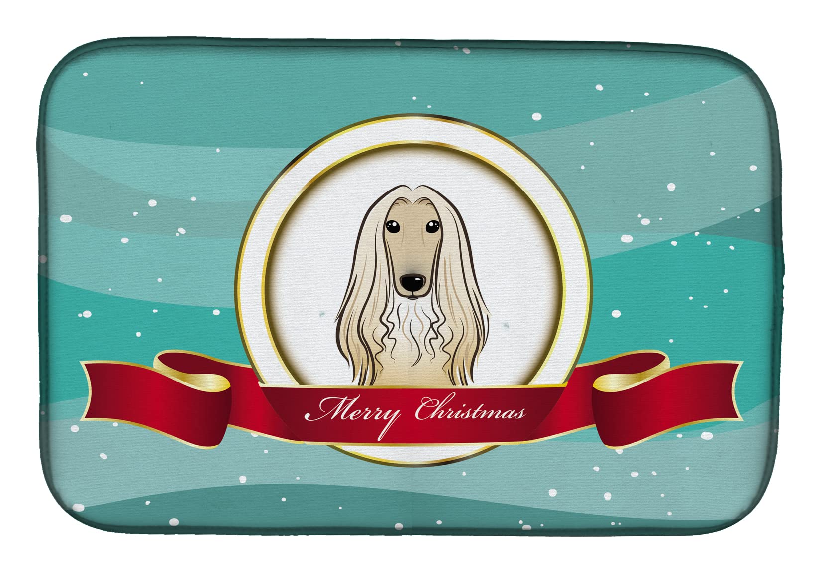 Tapis de séchage vaisselle Merry Christmas Caroline's Treasures BB1554DDM