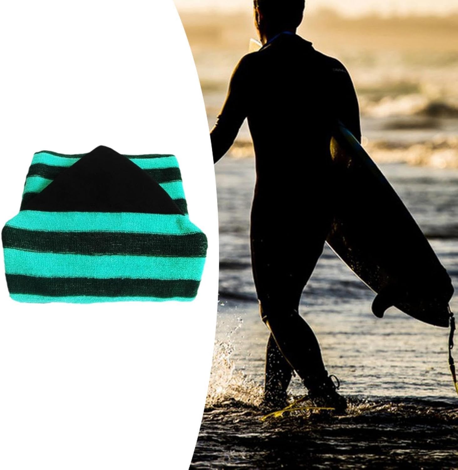 サーフボードソックスカバーバッグ パドルボードカバー 軽量 ドローストリング付き ポリエステル生地