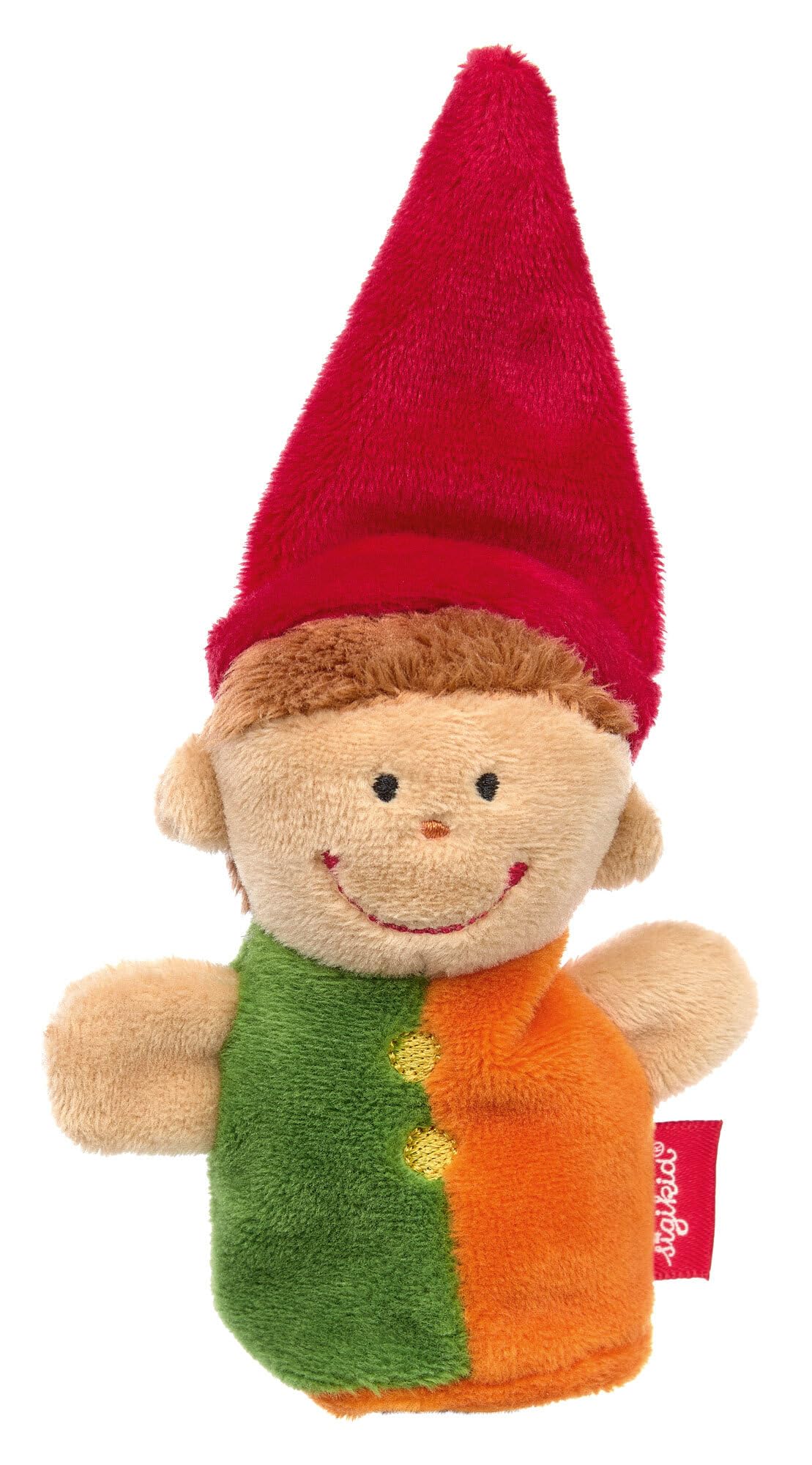 SIGIKID Fingerpuppe Kasperl – 10 cm, mehrfarbig, Art.-Nr. 43001