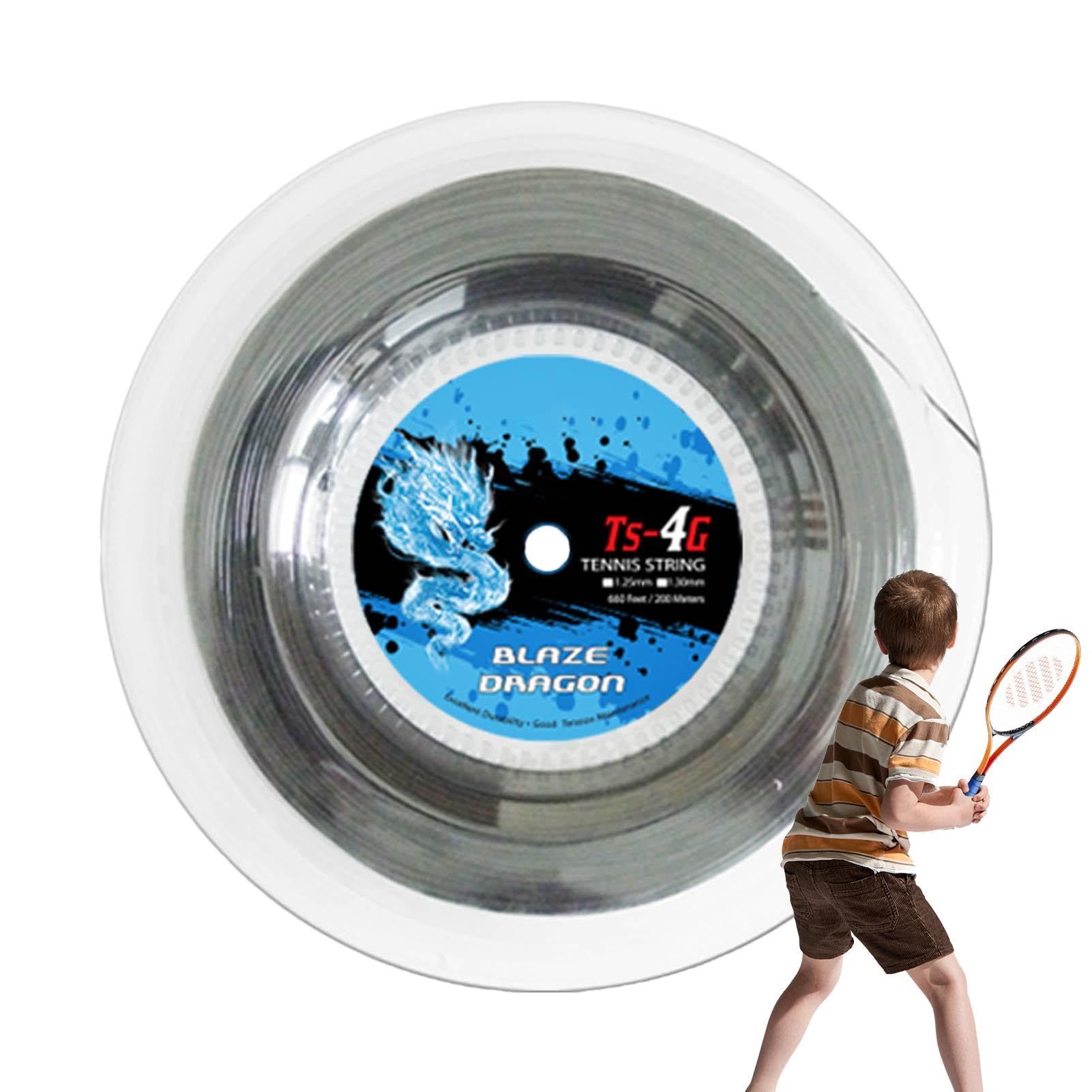 Corda per Racchetta da Tennis, Corda per Racchetta da Tennis | Corde per racchetta da tennis, Corda da tennis, filo rigido primario per pratica, filo per racchetta per persone con lesioni