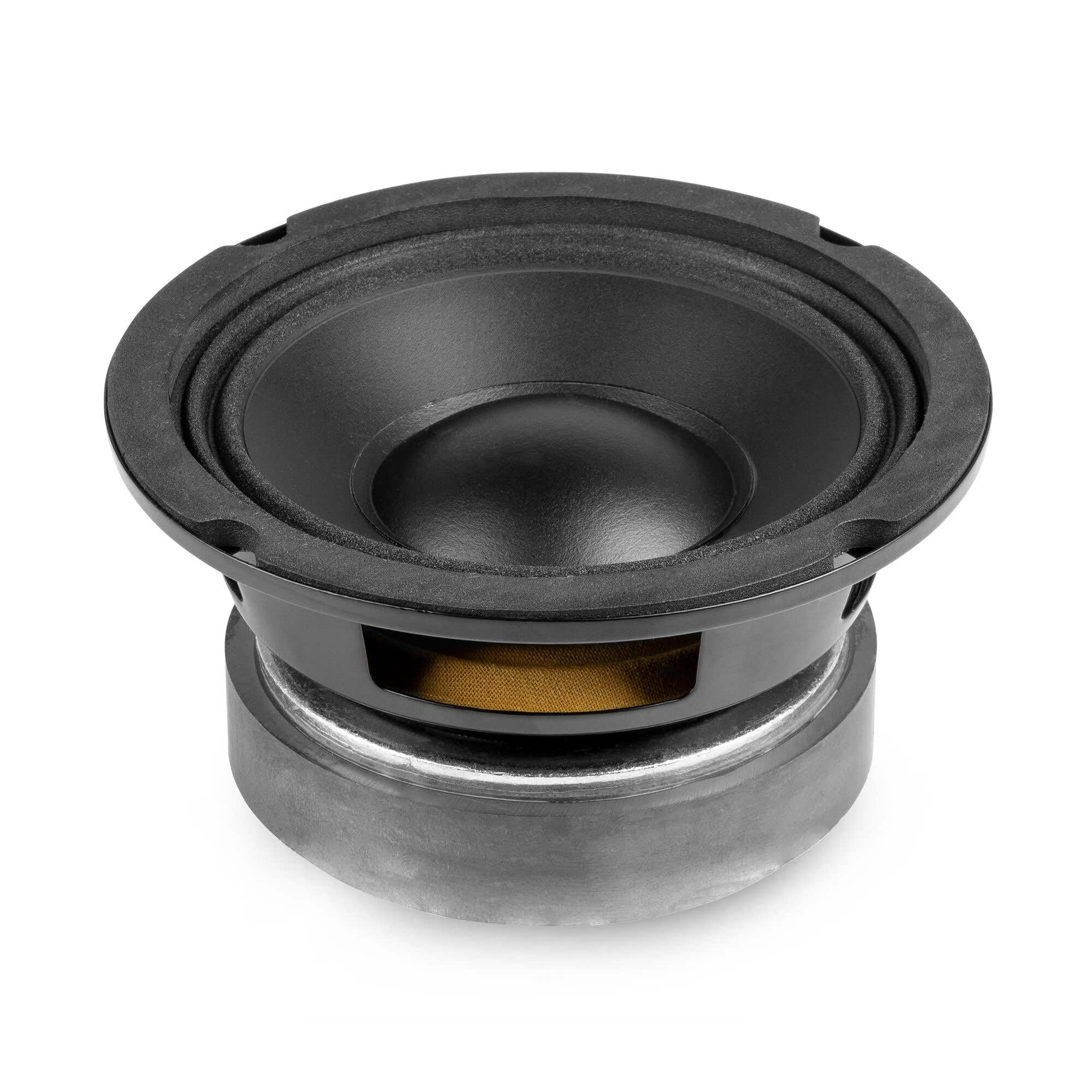 Vonyx WPP10 Altavoz de Repuesto de 4", woofer de Alta fidelidad, 50 W RMS para instalacion en Coches, impedancia de 8 ohmios, Cono de Polipropileno, suspensión de Goma, Altavoz de fácil instalación