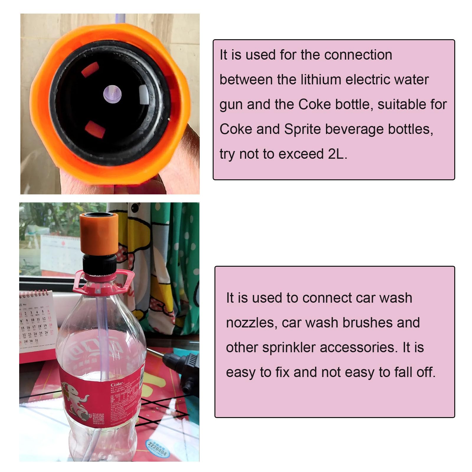 STARLYF Nettoyeur Pistolet Portable Haute Pression Sans Fil Pour Lavage