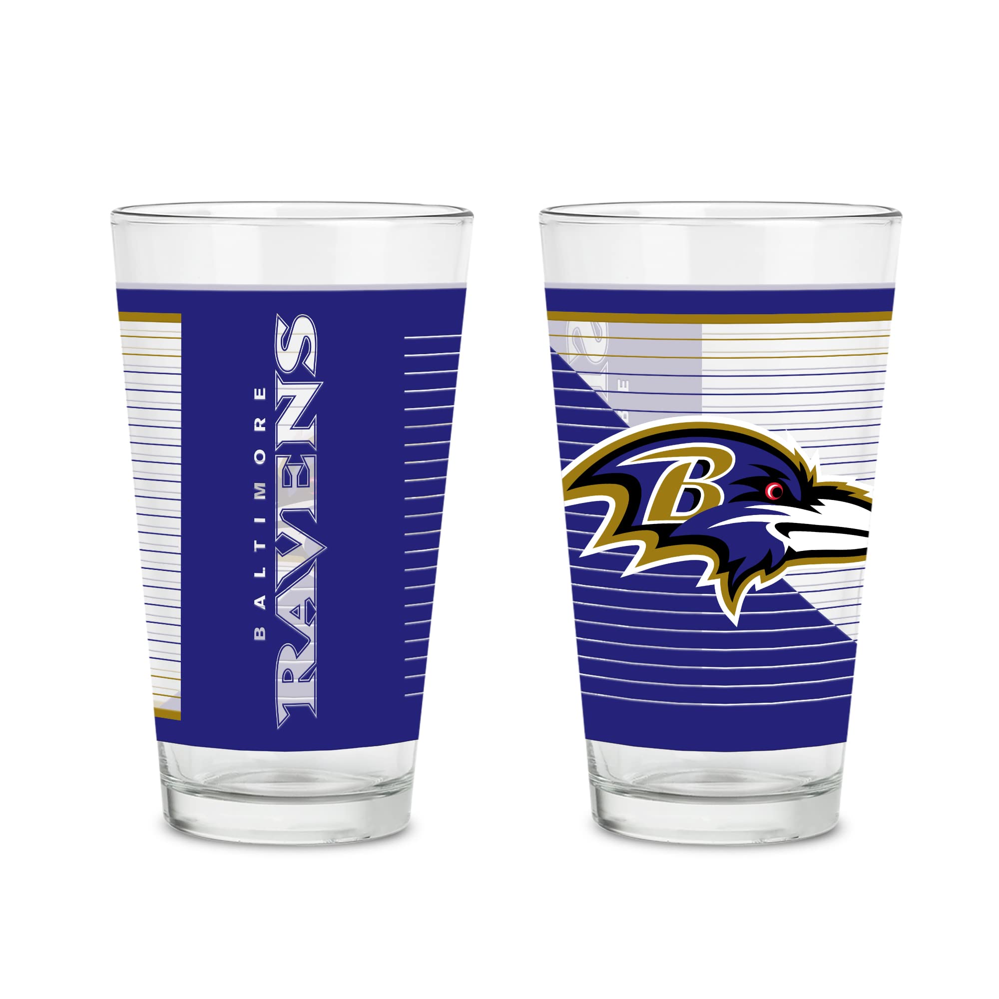 Verre à pinte Baltimore Ravens idéal pour les soirées match NFL à la maison