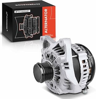 A-Premium Alternator, 12V 195A 6-Groove Clutch Pulley CW
