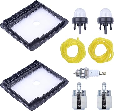 13031039132 Air Filter for Echo CS-300 CS-301 CS-305 CS-306 CS-340 CS-341 CS-345 CS-346 CS-3000 CS-3400 CS-3450 Chainsaw with Fuel Filter Replace 90076 90149Y