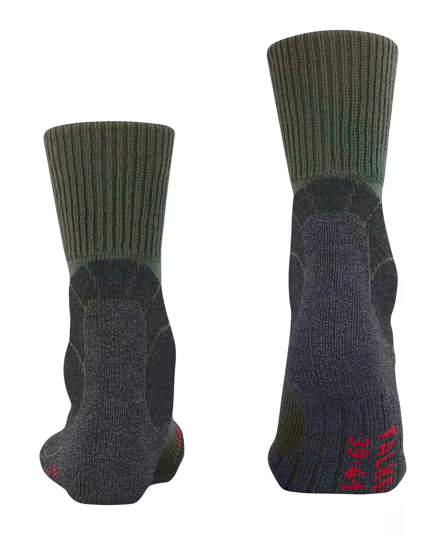 FALKE hombre TK1 calcetines para senderismo amortiguación fuerte máxima protección anti ampollas transpirable secado rápido regulación del clima antiolores lana hilo funcional 1 par