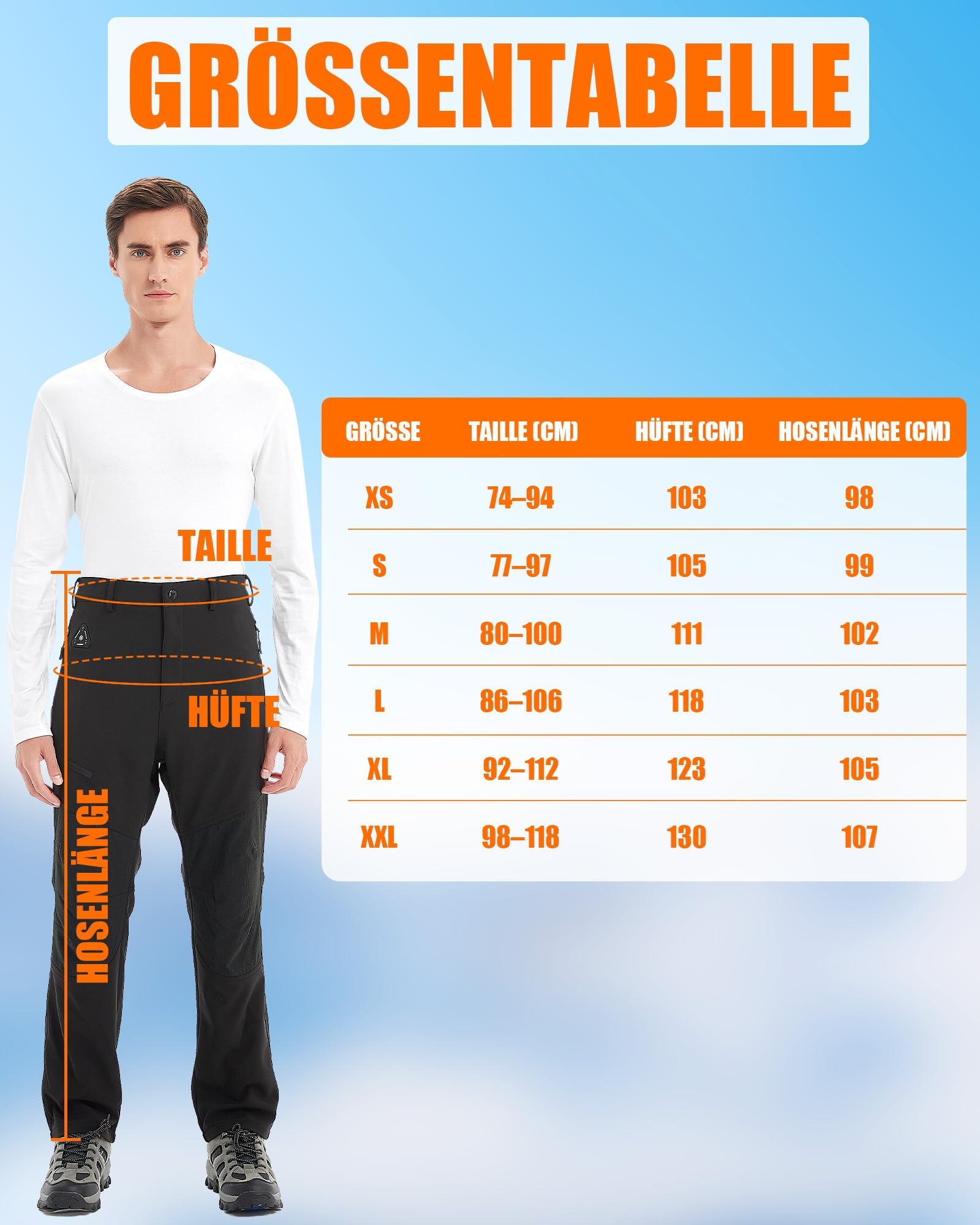 CYCYHEAT Pantalones calefactables para hombre y mujer