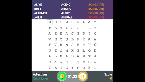 Word Search Puzzle Game