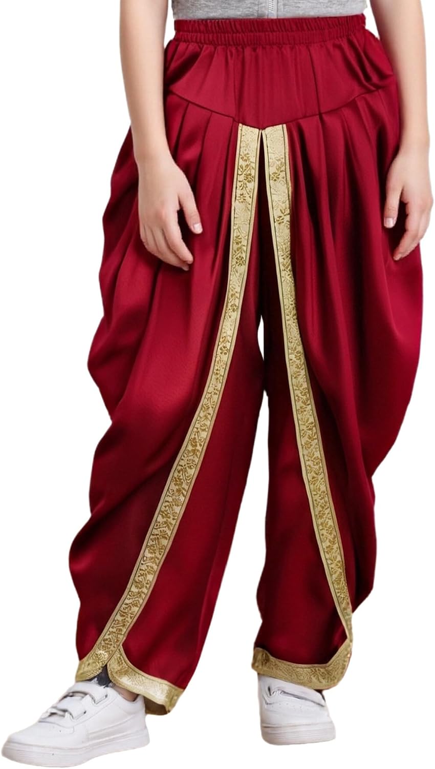 ranrann Kids Boys Harem Satin Dhoti Pants Casual Draped Baggy Yoga Trousers Hippie Dance Alibaba Boho Pants