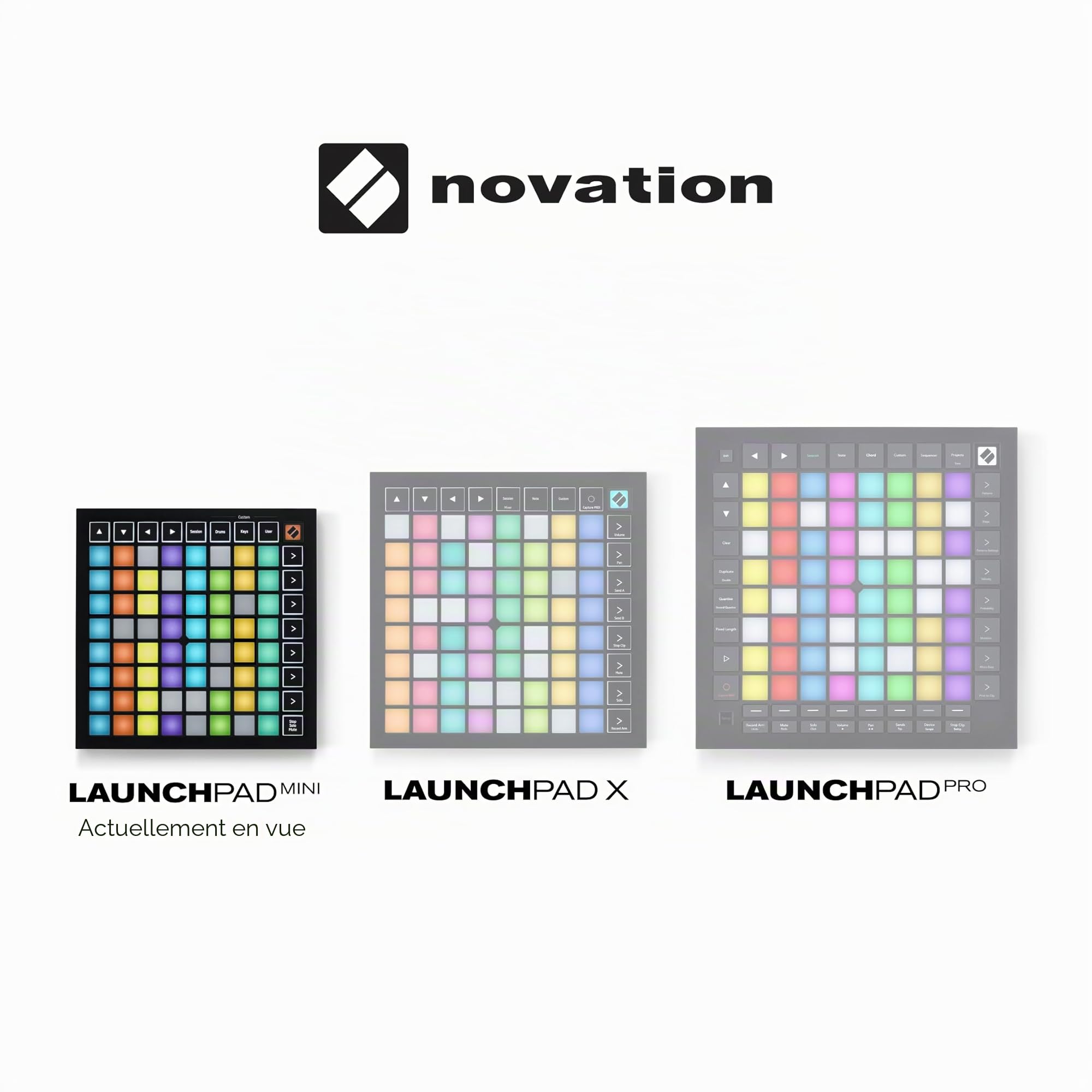 Novation Launchpad Mini [MK3] — Contrôleur MIDI USB portable de 64 pads pour Ableton Live et Logic Pro