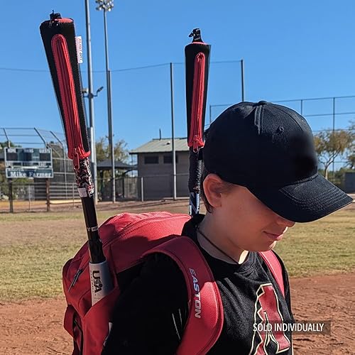 Miniatura 4 de Funda protectora para mango de bate de béisbol y sóftbol, duradero, protector, agarre antideslizante con diseños elegantes, se adapta a murciélagos