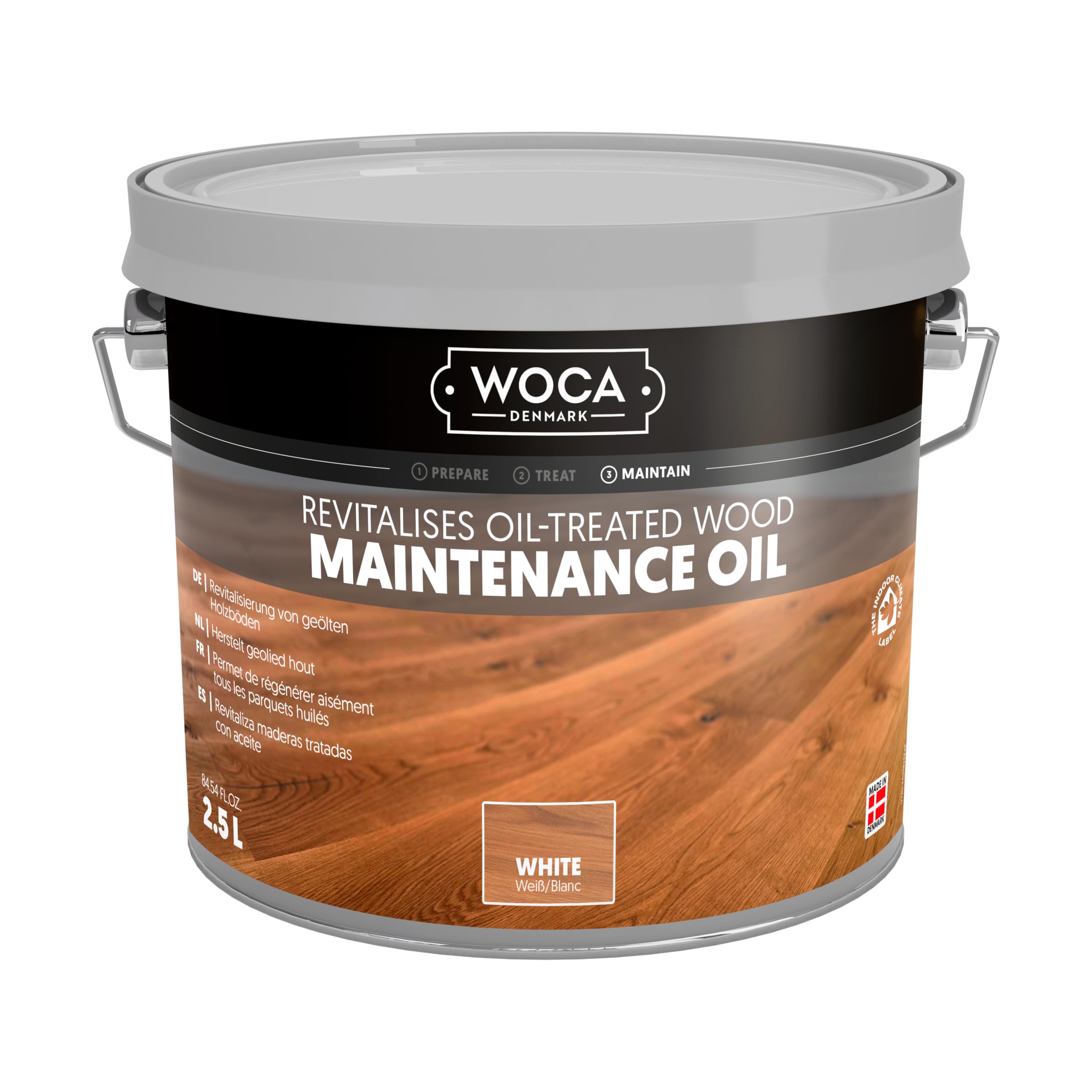 Woca Maintenance Oil White 2.5 Litres