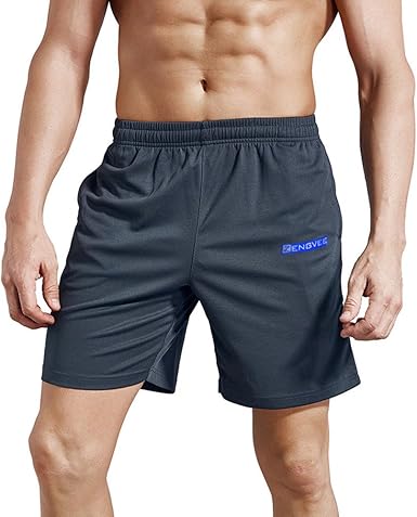 blue gym shorts mens