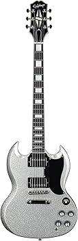 Amazon.com: Epiphone EXCLUSIVE SG Custom, Silver Sparkle : Musical
